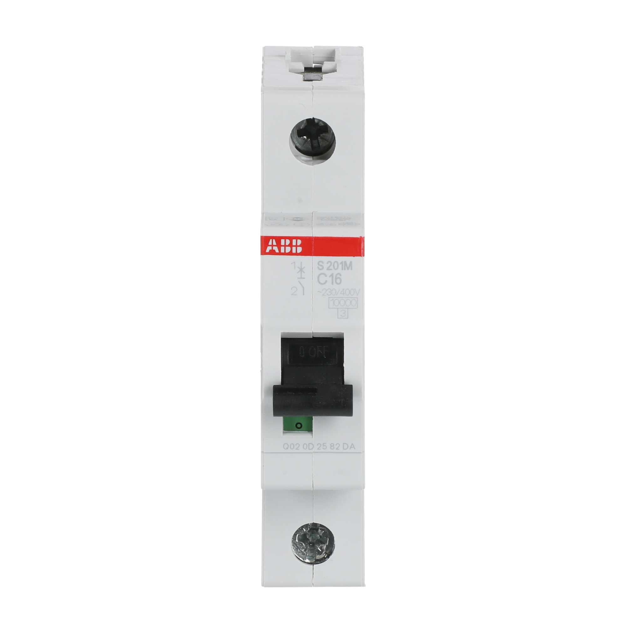 Interruptor automático 1x16A 15kA curva C 2CDS271001R0164 ABB — ABB