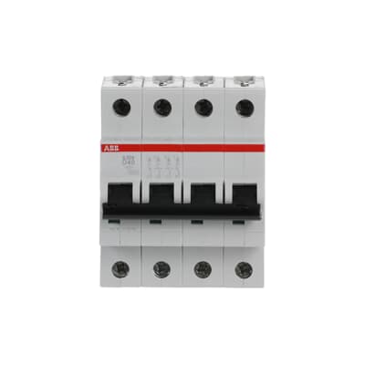 Interruptor automático 4P 10kA curva D 2CDS254001R0401 ABB — ABB