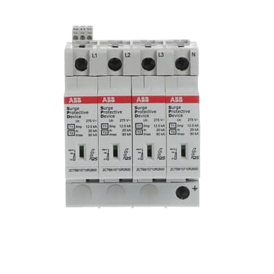 Protector Sobretension Con Res Tipo 1+2 4P 12.5kA 275S P Ts Qs 2CTB815710R1100 — ABB — ABB