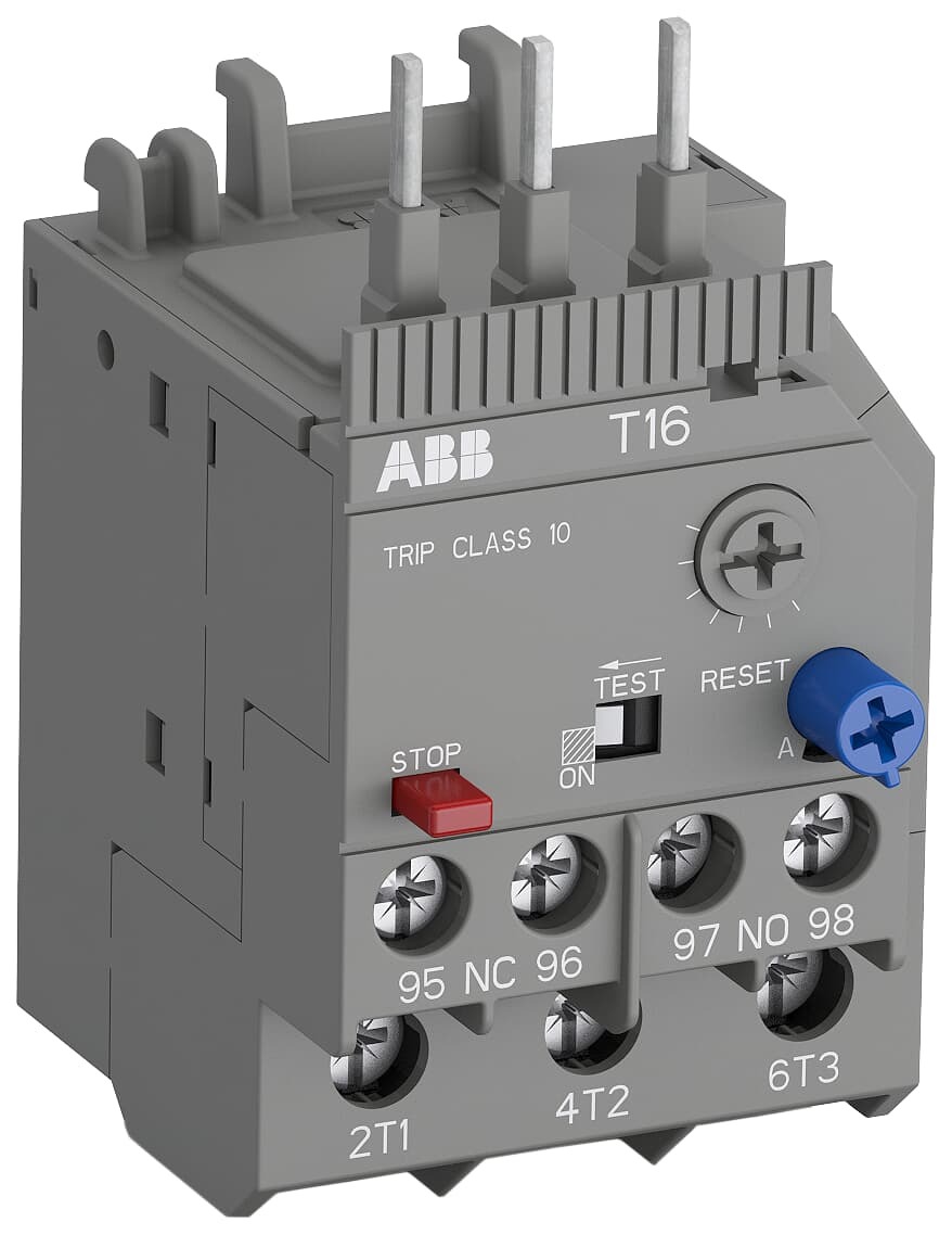 Relé TERMICO T16DU-7.6 REG 5.70-7.60 P/B6, B7, BC7 1SAZ711201R1040 ABB — ABB