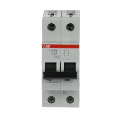 Interruptor automático 1x32A 10kA curva D S200 2CDS251103R0321 ABB — ABB