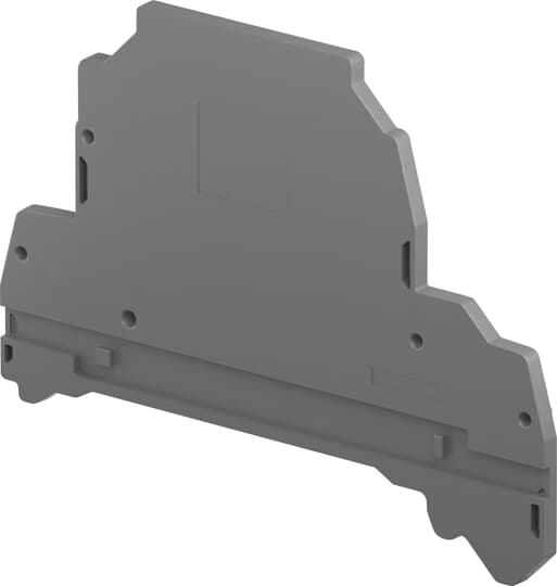 Tapa Final para Borne Doble Piso Portafusible Gris ES4-D2-SF1 1SNK508911R0000 — ABB — ABB
