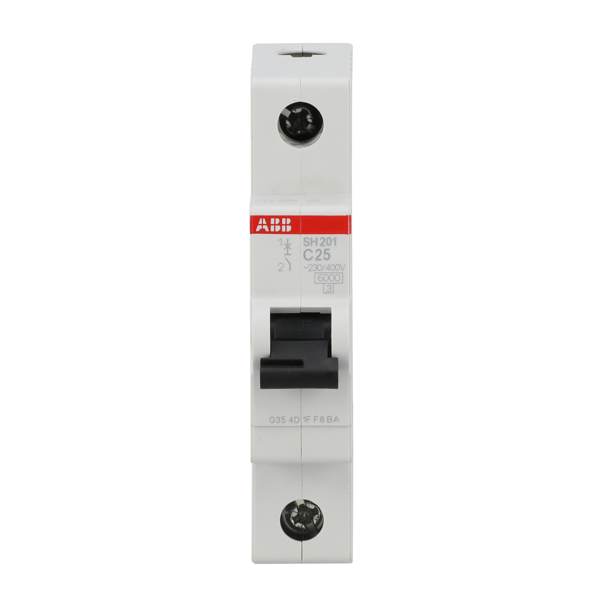 Interruptor automático 1x25A 6kA curva C 2CDS211001R0254 ABB — ABB