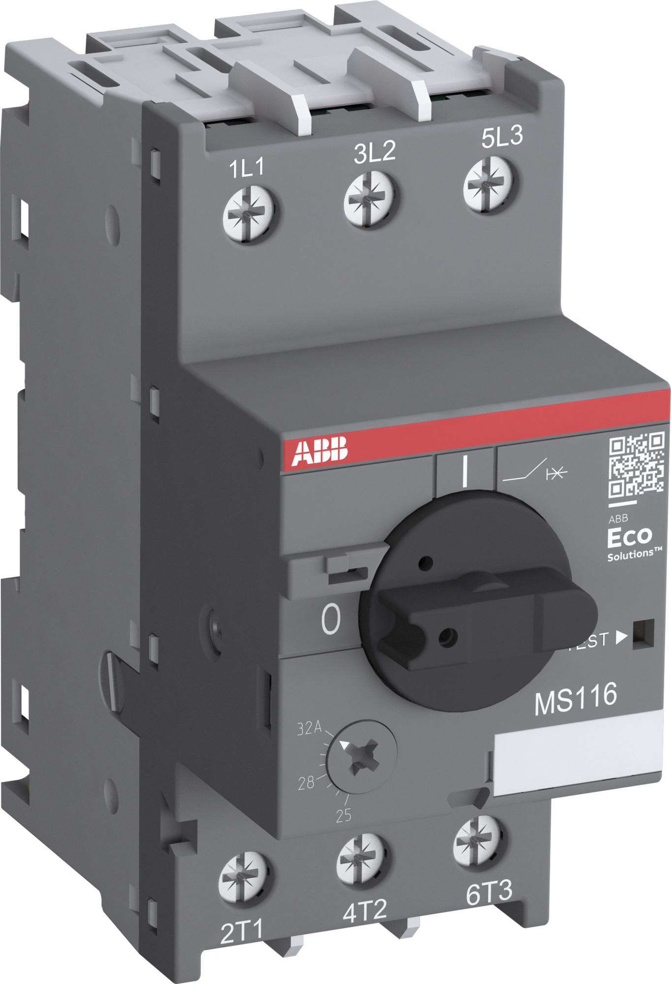 Guardamotor 20.0-25.0A M/rot Sin Caja 12.5kA 1SAM250000R1014 — ABB — ABB