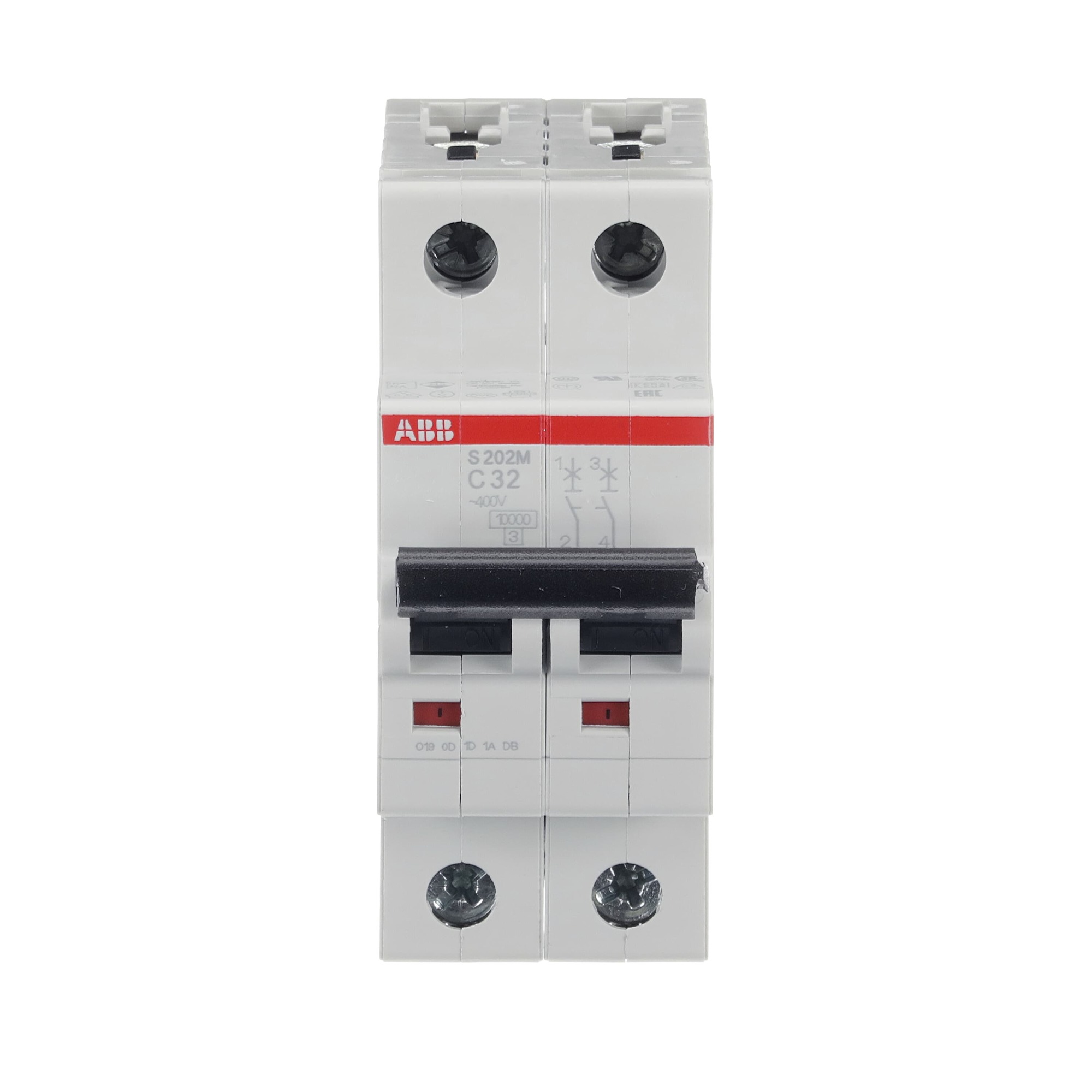 Interruptor automático 2x32A 15kA curva C 2CDS272001R0324 ABB — ABB