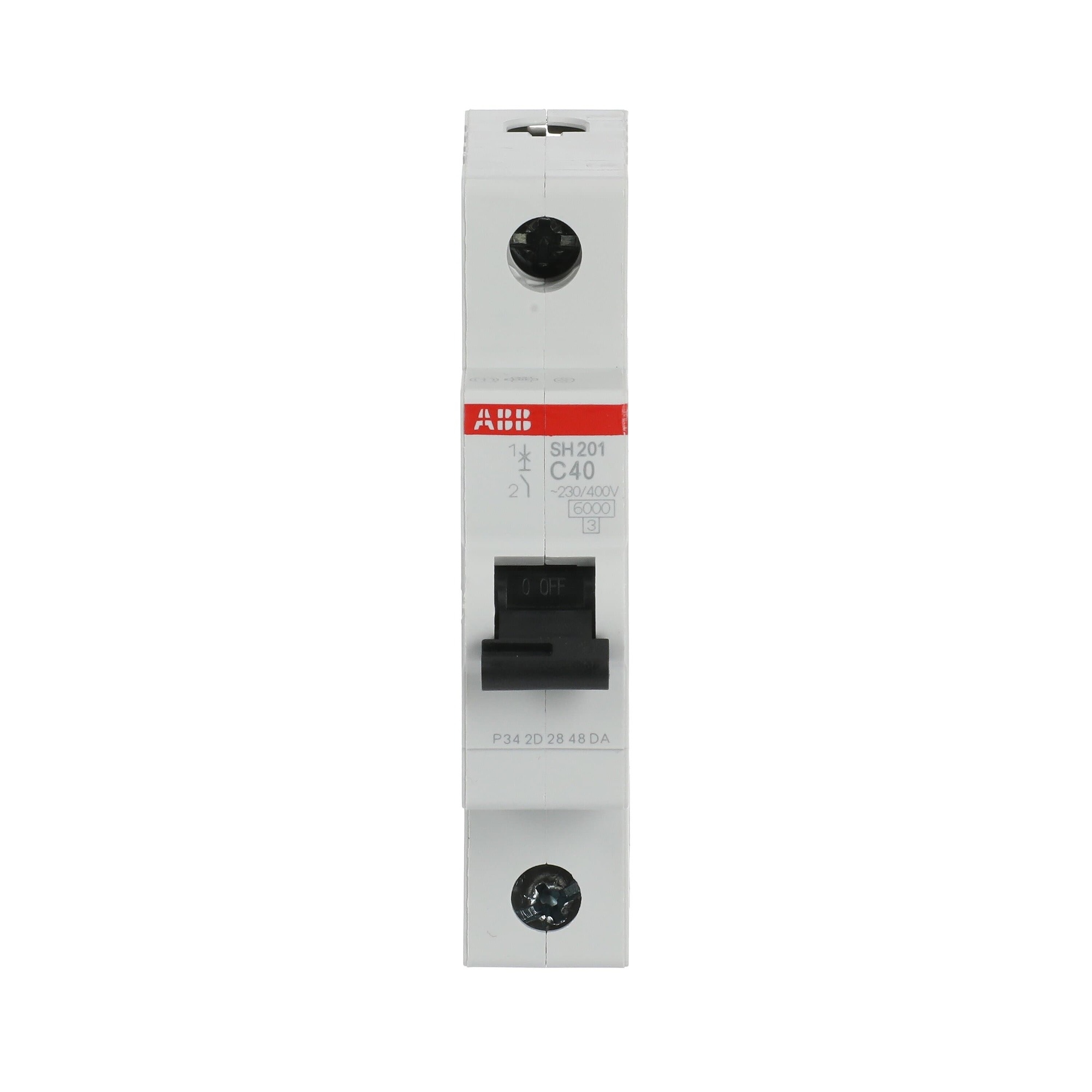Interruptor automático 1x40A 6kA curva C 2CDS211001R0404 ABB — ABB