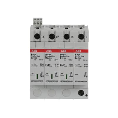 Protector Sobretension Tipo 2 3P+N 40kA 440 P Ts Qs 2CTB803973R1500 — ABB — ABB