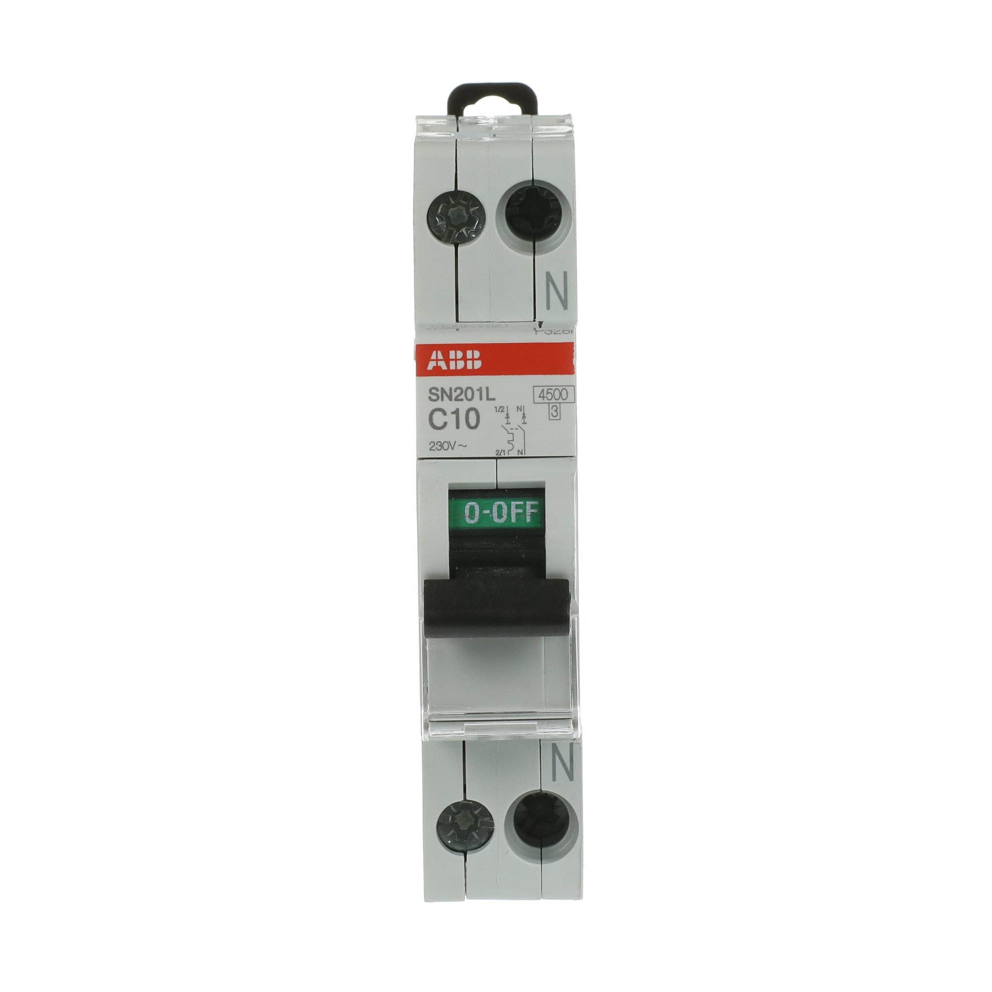 Interruptor automático 1x10A 4.5kA 2CSS245101R0104 ABB — ABB