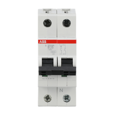 Interruptor automático 1x25A 10kA curva B 2CDS251103R0255 ABB — ABB
