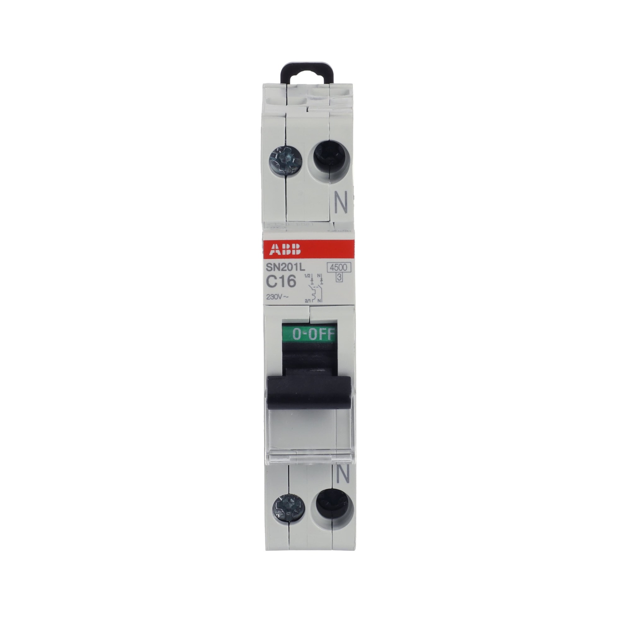Interruptor automático 1x16A 4.5kA 2CSS245101R0164 ABB — ABB