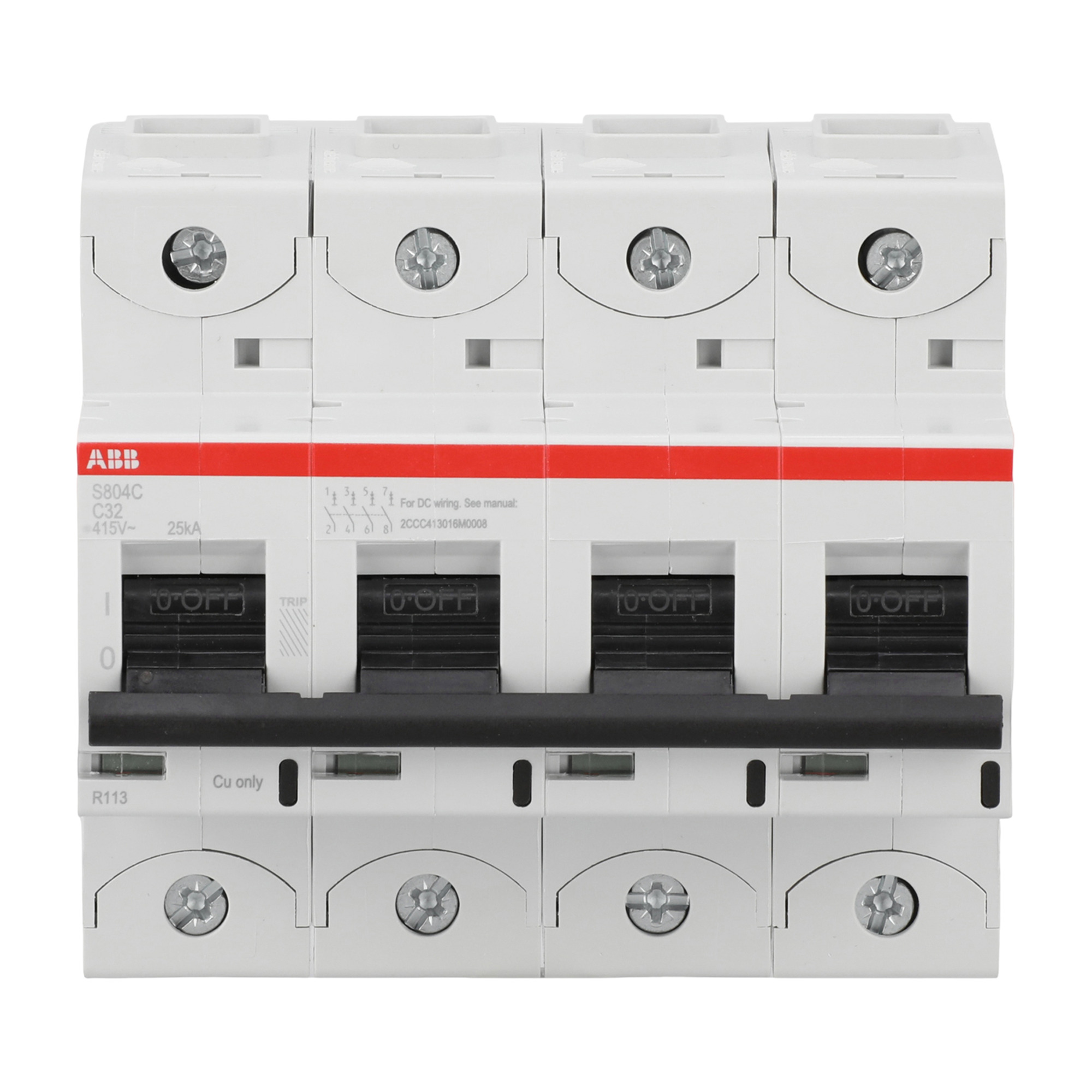Interruptor automático 4x32A 25kA 2CCS884001R0324 ABB — ABB