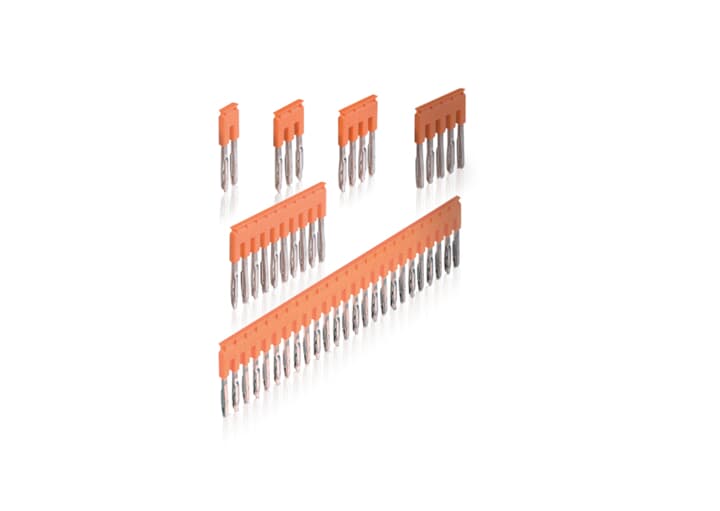 Puente 2 Polos para Borne Paso 5.2mm² Naranja JB5-2 1SNK905302R0000 — ABB — ABB