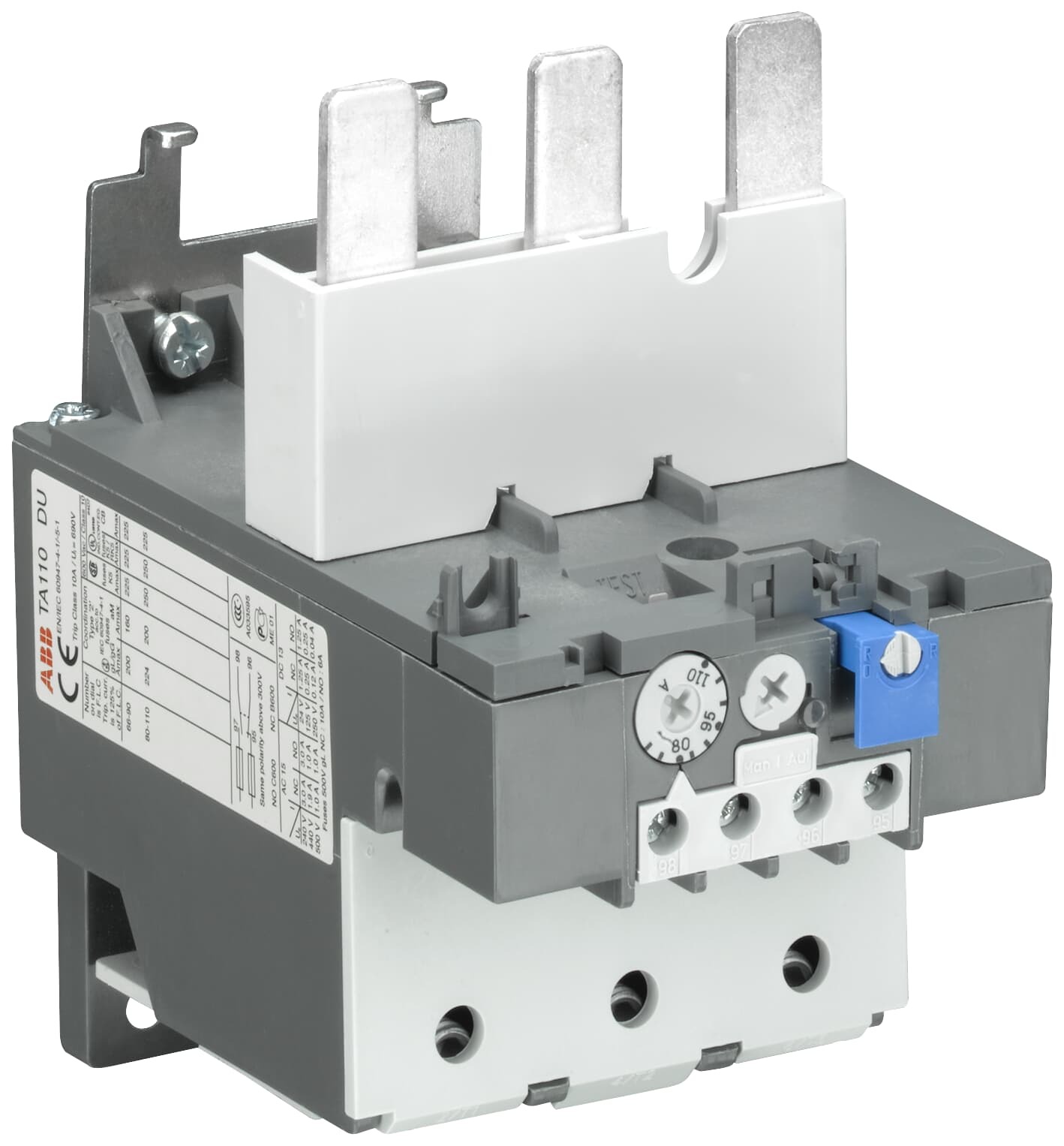 Relé TERMICO 80-110A TA110DU-110 1SAZ411201R1002 ABB — ABB