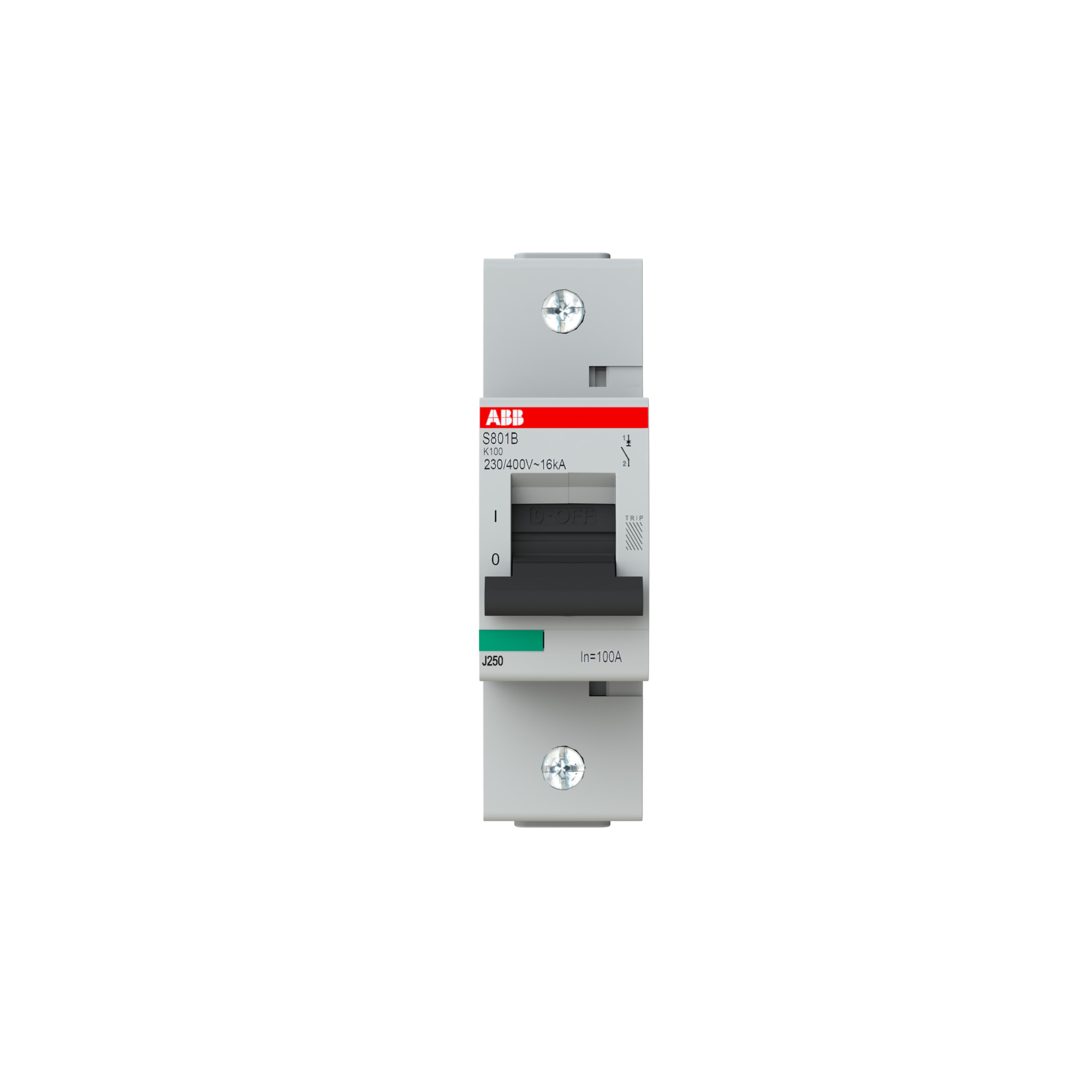 Interruptor automático 1x100A 15kA curva K 2CCS811001R0637 ABB — ABB