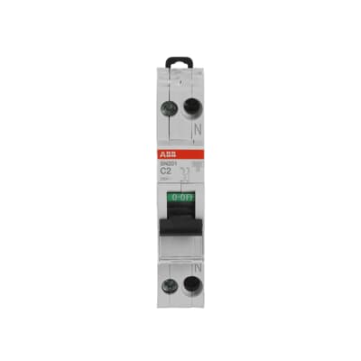 Interruptor automático 1x2A curva C 2CSS255101R0024 ABB — ABB