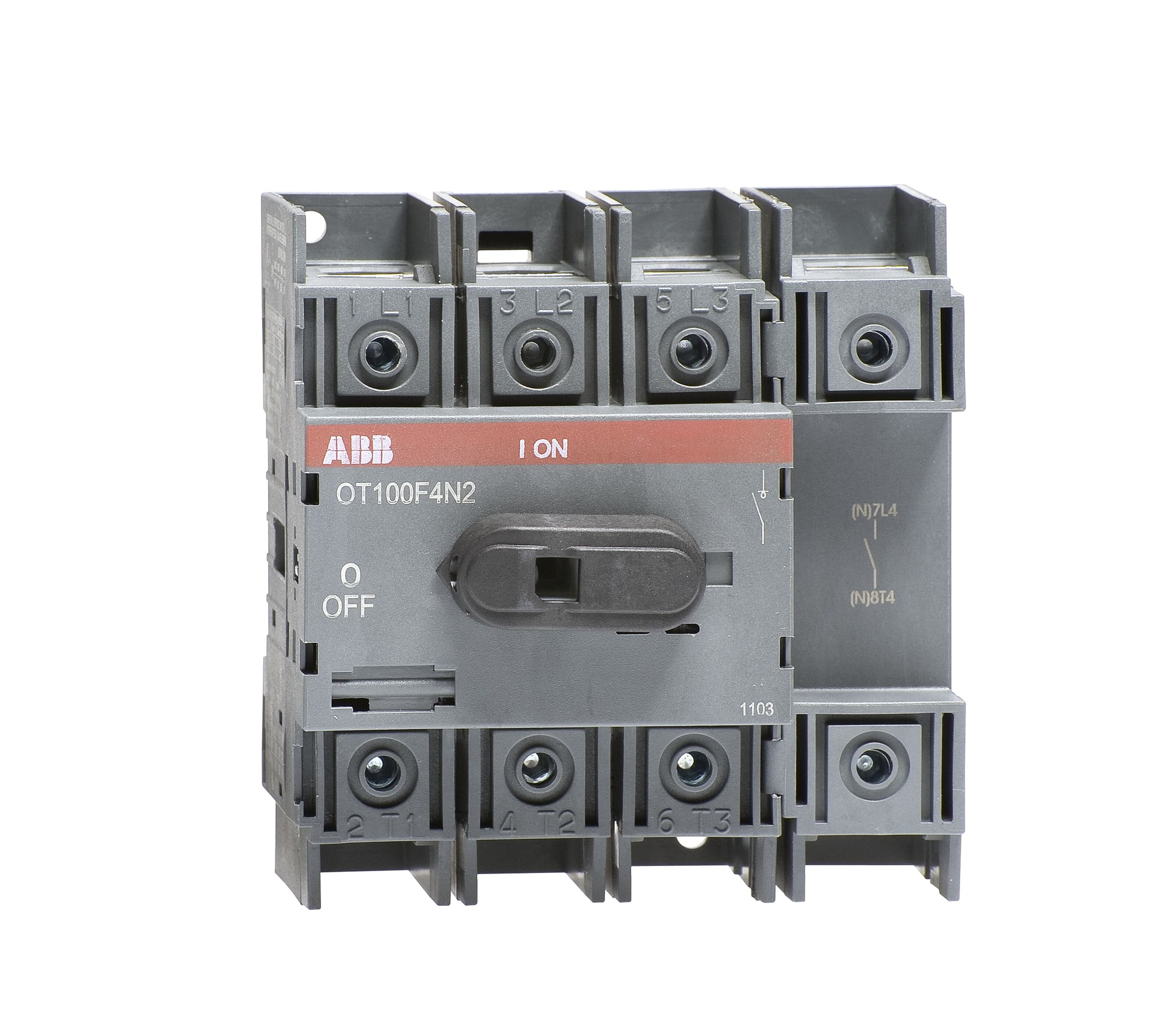 Interruptor DESCONECTADOR OT100F4N2 P/OT16/125 1SCA105018R1001 ABB — ABB