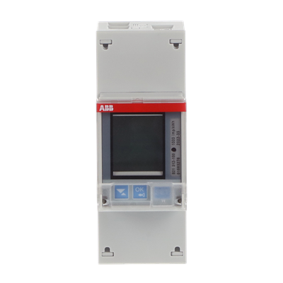 Remarcador Monofasico B21 312-100, Plata, Directo 65A, Modbus Rtu 2CMA100155R1000 — ABB — ABB