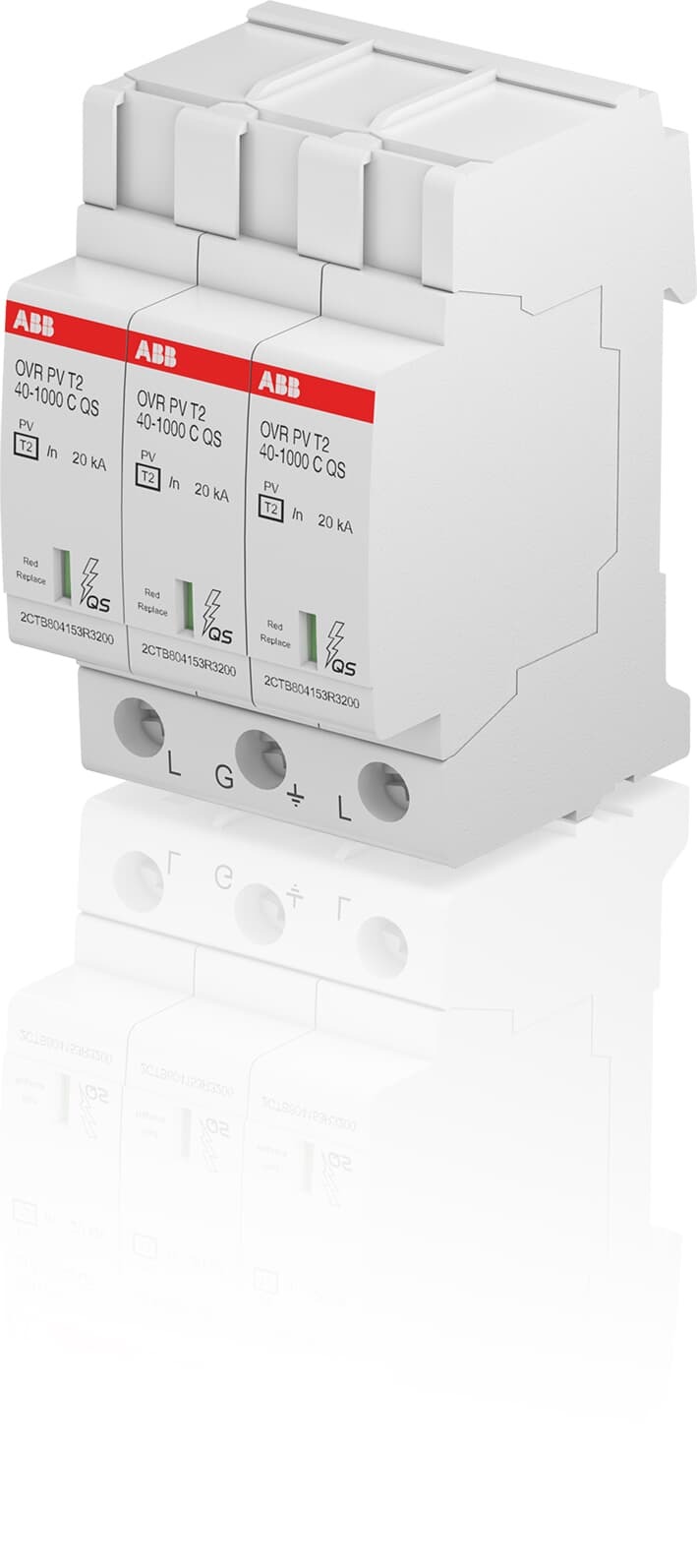 Protector Sobretension Sist/solar Tipo 2 2P 40kA 1000VDC P Qs 2CTB804153R2400 — ABB — ABB