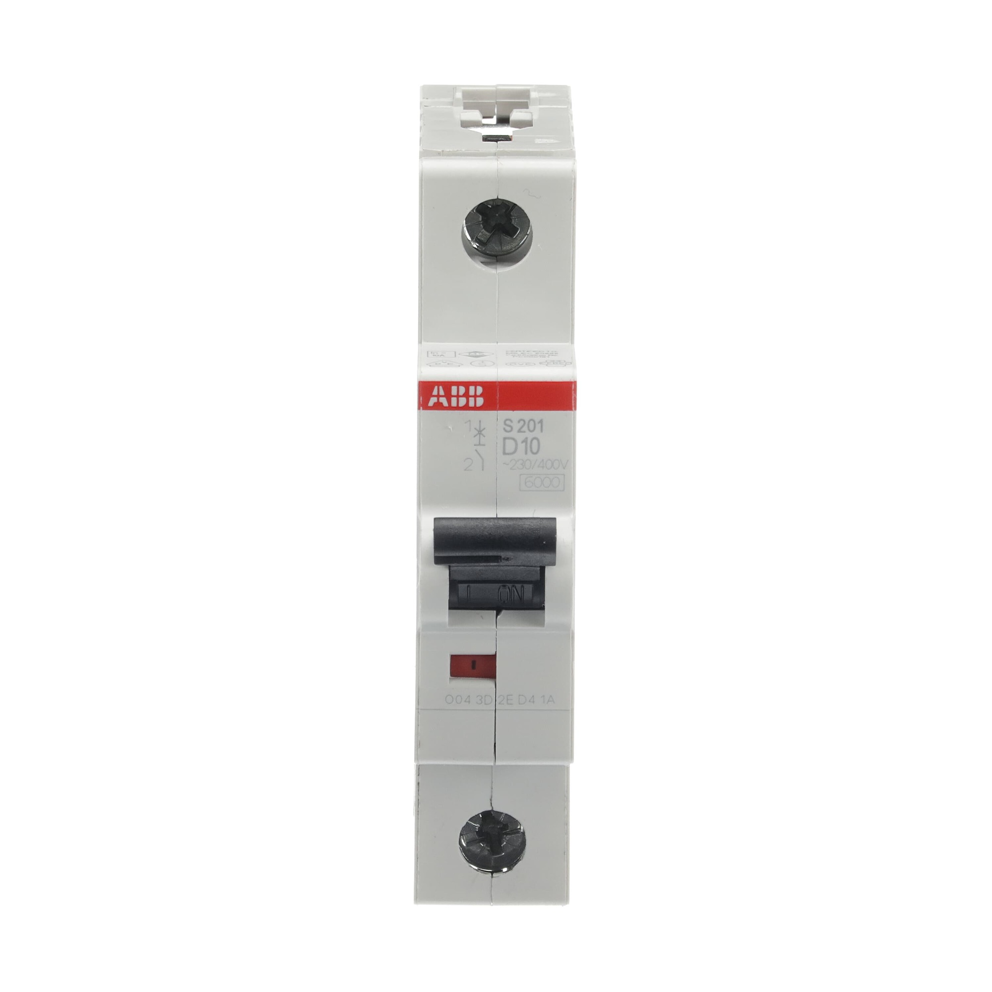 Interruptor automático 1x10A 10kA curva D S200 2CDS251001R0101 ABB — ABB