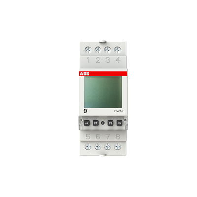 Reloj Horario Digital Astronómico, Reserva, DWA2, Bluetooth, 2CO, 220VCA, 2MÓD. 2CSM222501R1000 — ABB — ABB