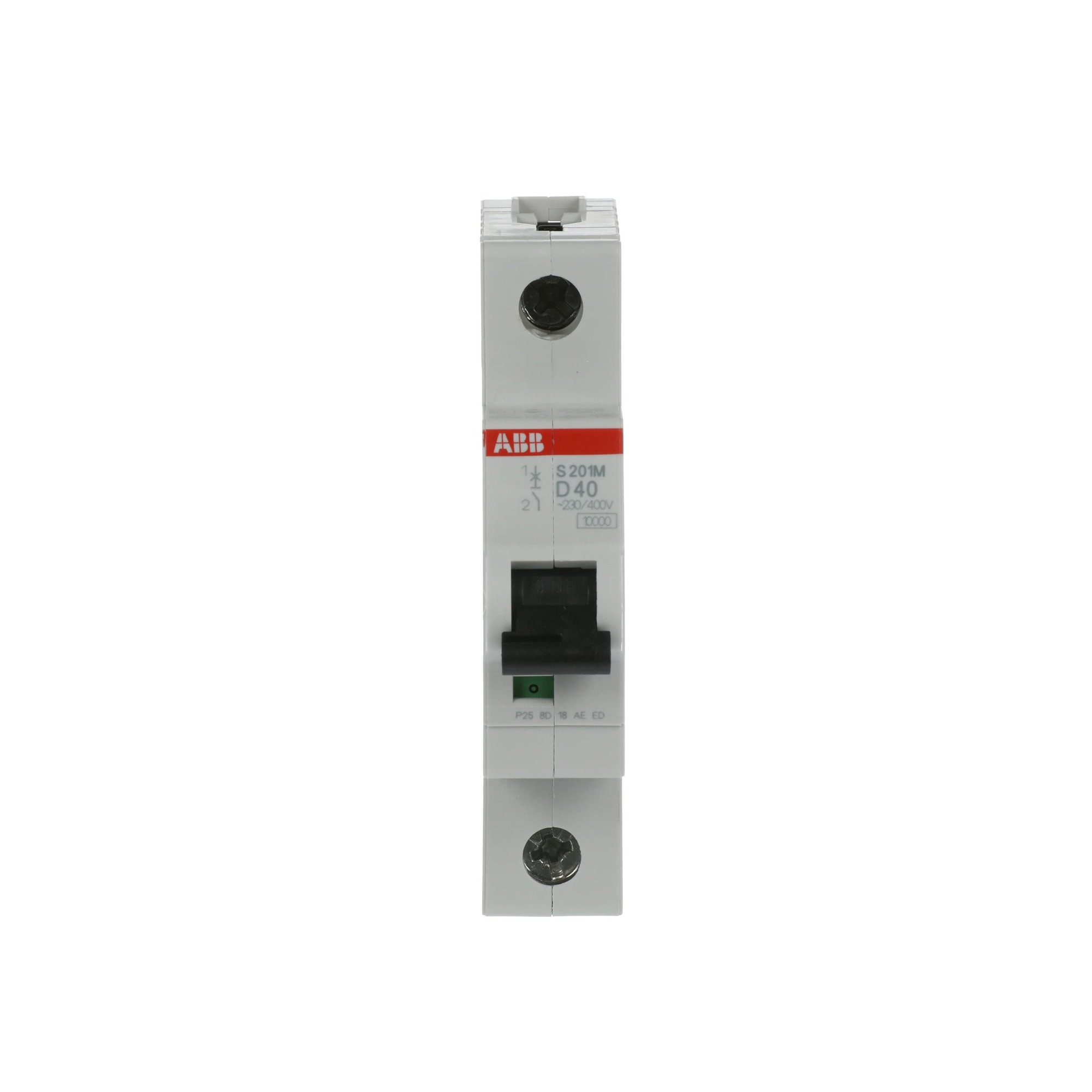 Interruptor automático 1x40A 15kA curva D 2CDS271001R0401 ABB — ABB