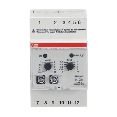 Rele Diferencial RD3 Tension de Operación 12-48AC/DC 2CSJ201001R0001 — ABB — ABB