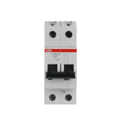 Interruptor automático 1x40A 15kA curva D 2CDS271103R0401 ABB — ABB