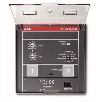 Relé DIFERENCIAL RCQ020/A 115-230VAC (REQUIERE TOROIDE) 1SDA065979R1 ABB — ABB