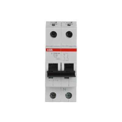 Interruptor automático 1x10A 15kA curva D 2CDS271103R0101 ABB — ABB