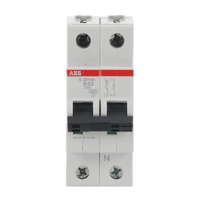Interruptor automático 1x63A 10kA curva B 2CDS251103R0635 ABB — ABB