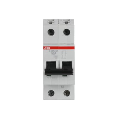 Interruptor automático 1x63A 15kA curva C 2CDS271103R0634 ABB — ABB