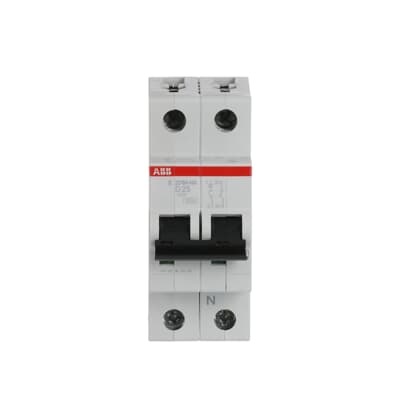Interruptor automático 1x25A 15kA curva D 2CDS271103R0251 ABB — ABB