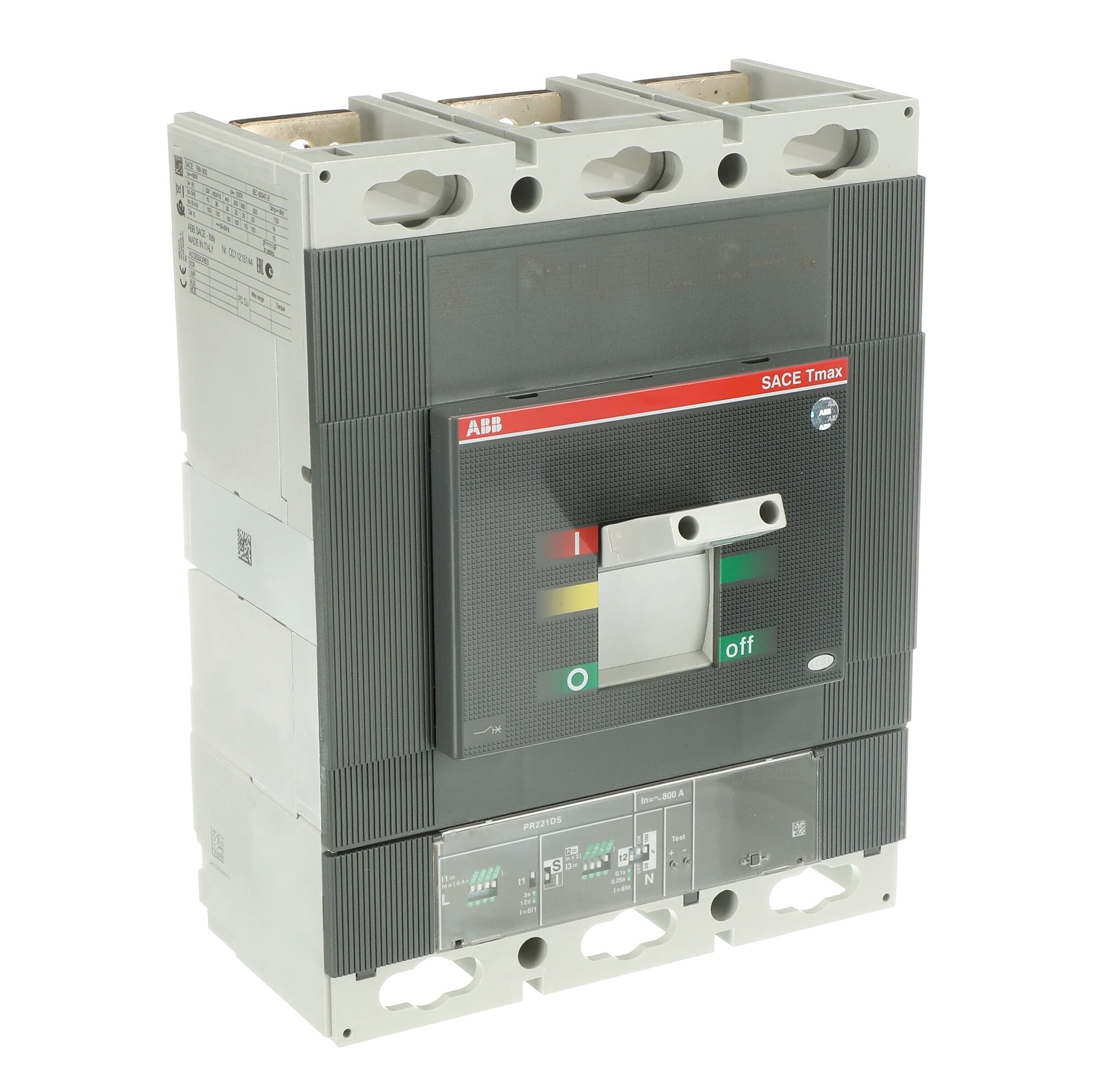 Interruptor caja moldeada 3x800A 36kA — Regulable 1SDA060268R1 ABB — ABB