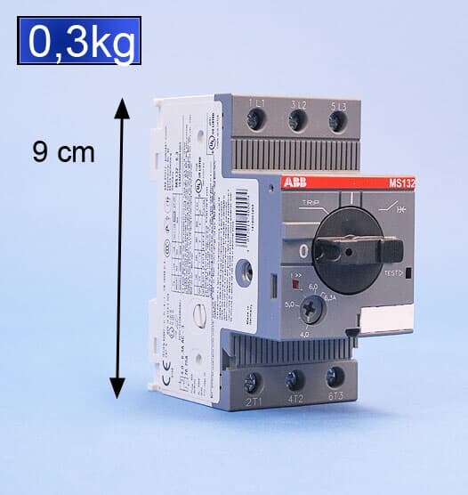 Guardamotor 4,0-6.3A M/rot Sin Caja 100kA 1SAM350000R1009 — ABB — ABB