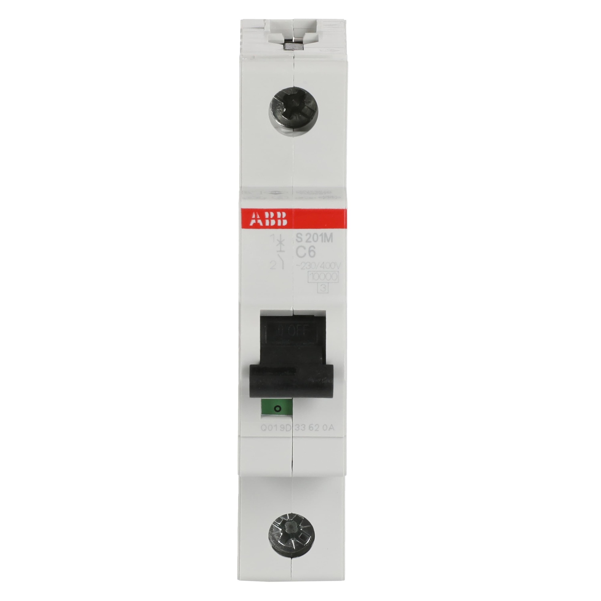 Interruptor automático 1x6A 15kA curva C 2CDS271001R0064 ABB — ABB