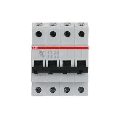 Interruptor automático 4x10A 15kA S200 2CDS274001R0104 ABB — ABB