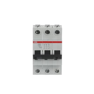 Interruptor automático 3x80A 6kA curva C 2CDS253001R0804 ABB — ABB