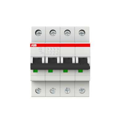 Interruptor automático 4P 10kA curva D S200 2CDS254001R0161 ABB — ABB