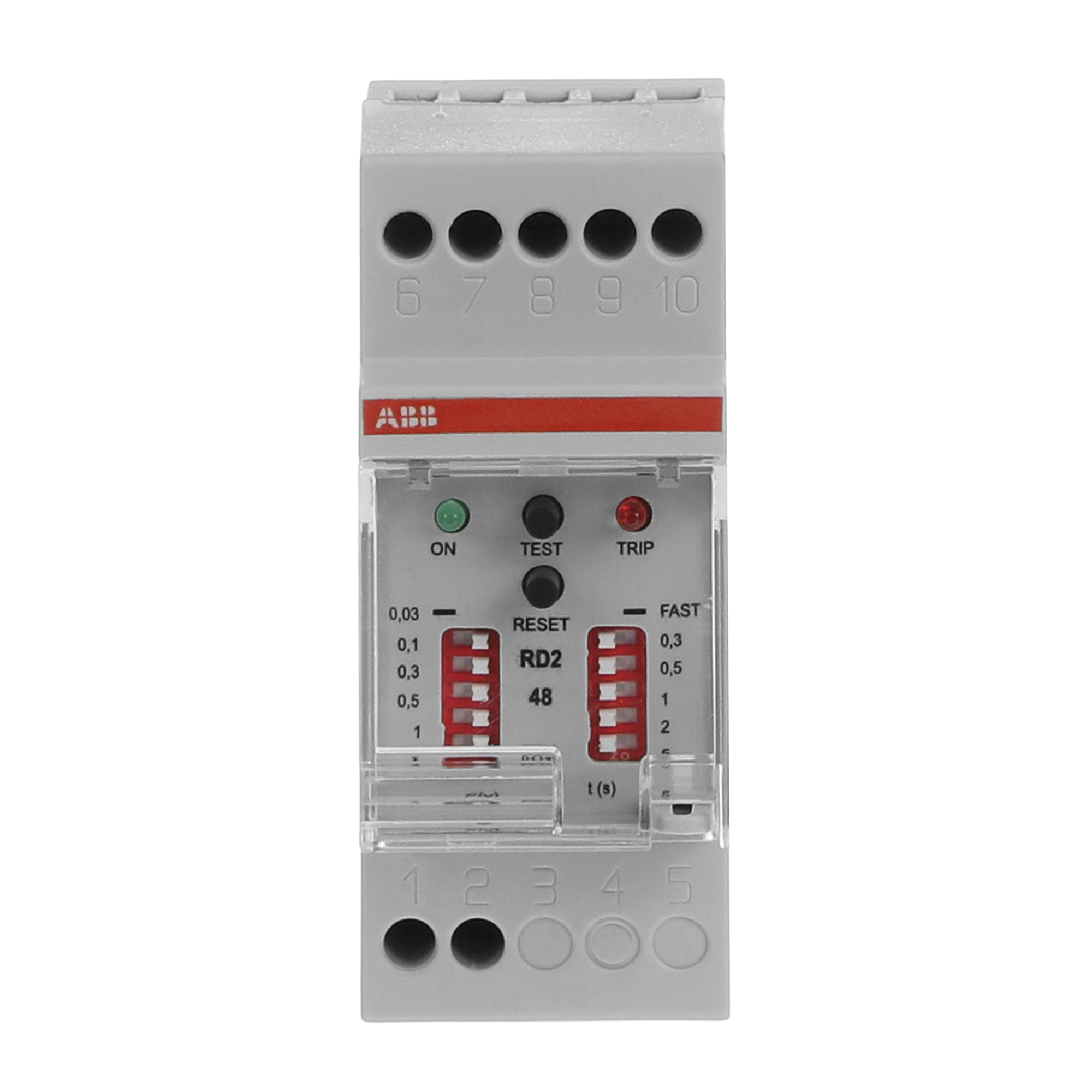 Relé DIFERENCIAL 48-150V AC/DC RD2-48 2CSM242120R1201 ABB — ABB