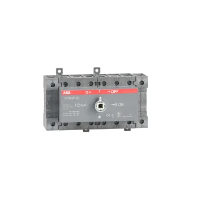 Interruptor Conmutador 4P 63A Sin Manija OT63F4C 1SCA105369R1001 — ABB — ABB