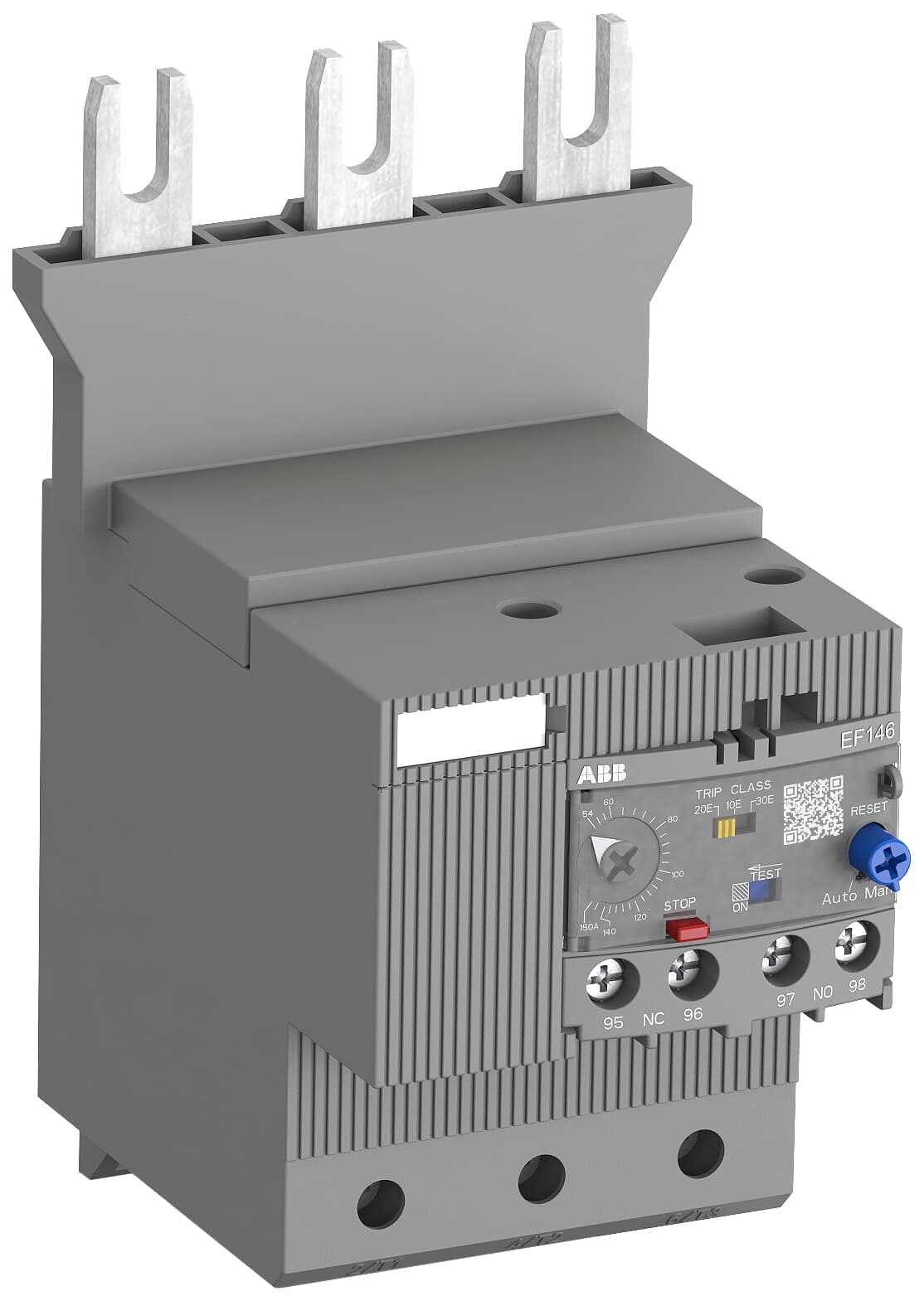 Relé TERMICO ELECTR EF146-150 reg 54-150 1SAX351001R1101 ABB — ABB