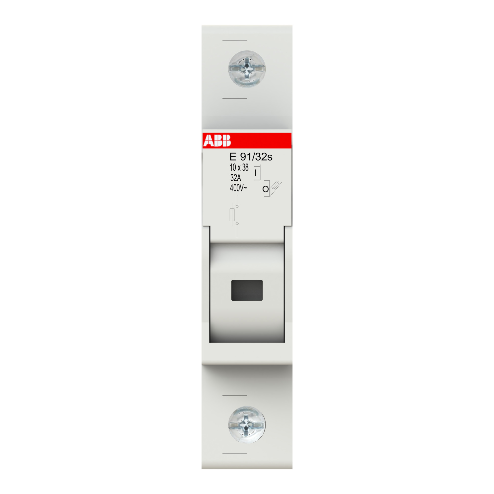 Portafusible E92/32 400V 1P 32A 10.3x38mm Con Ind.fusion 2CSM202483R1801 — ABB — ABB