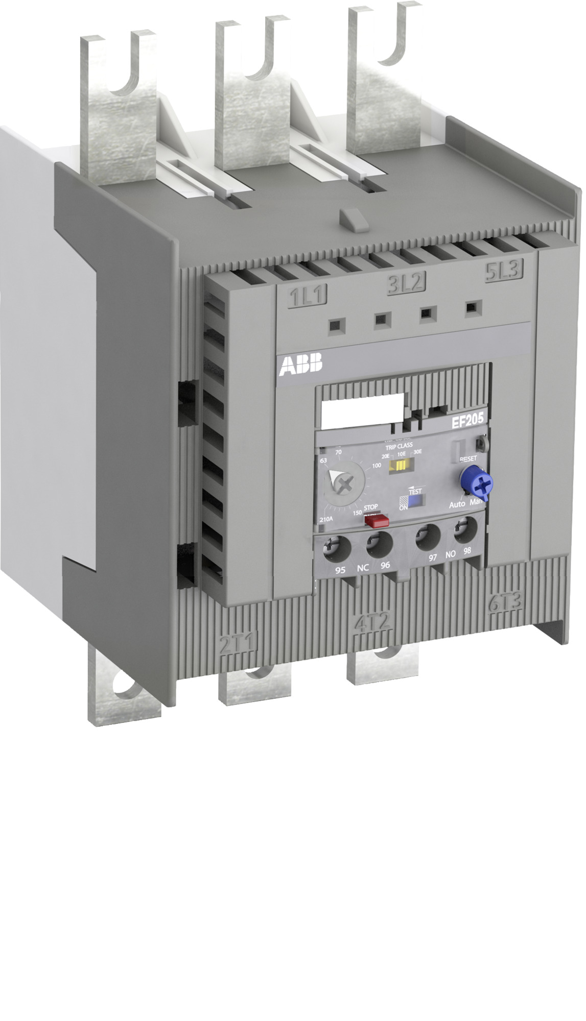 Relé TERMICO ELECTR EF205-210 REG: 63-210A 1SAX531001R1101 ABB — ABB