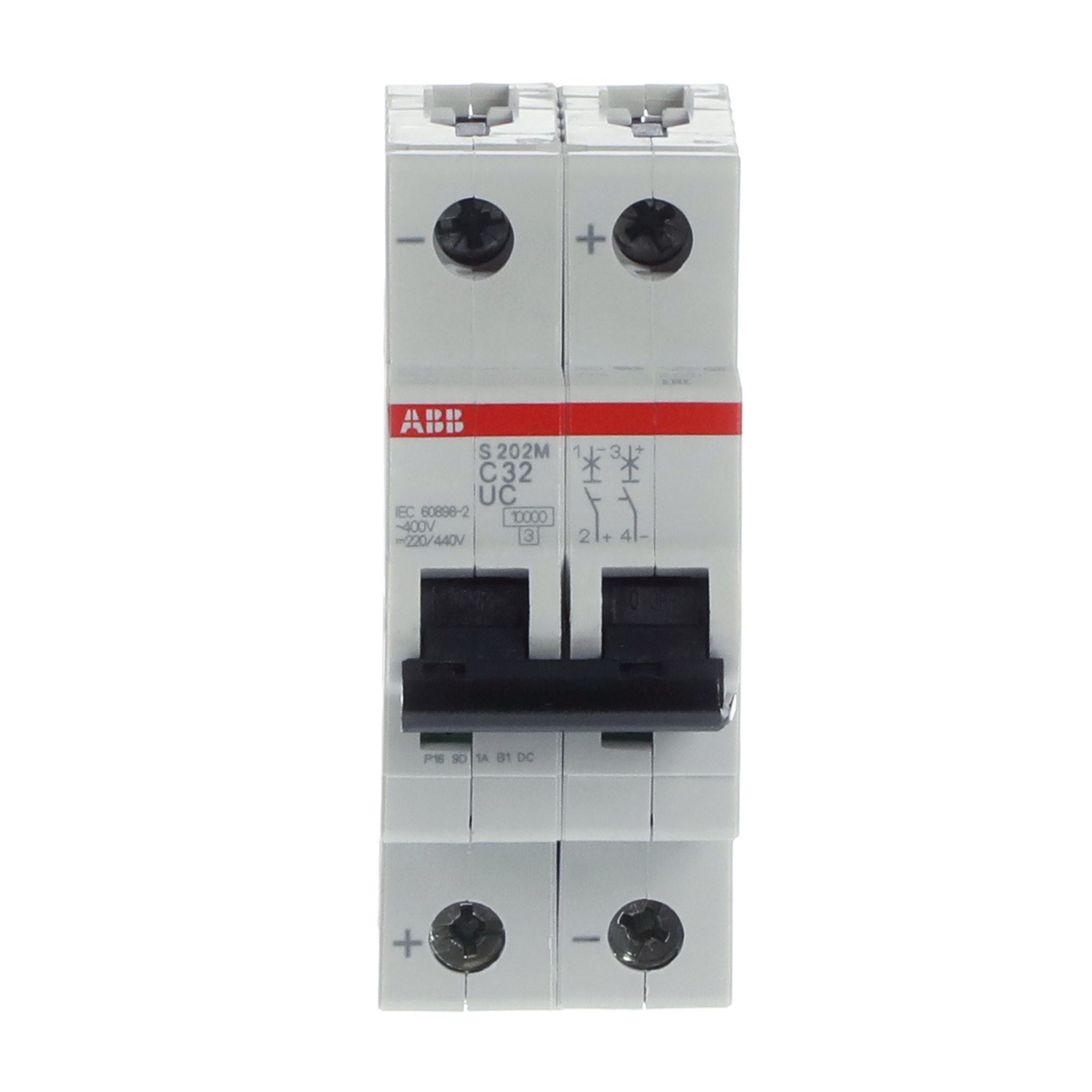 Interruptor automático 2x32A 10kA curva C 2CDS272061R0324 ABB — ABB