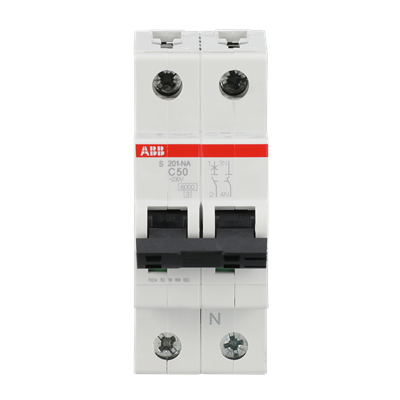 Interruptor automático 1x50A 10kA curva C S200 2CDS251103R0504 ABB — ABB