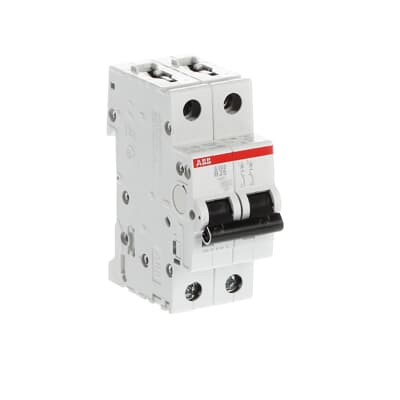 Interruptor automático 2x25A 10kA curva B SH200 2CDS252001R0255 ABB — ABB