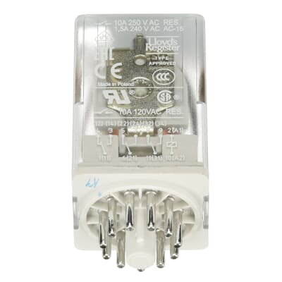 Relé CAPSULADO UNIVERSAL C/LED 11 PINES 3NANC CONTROL 24V AC CR-U024AC3L 1SVR405622R0100 ABB — ABB