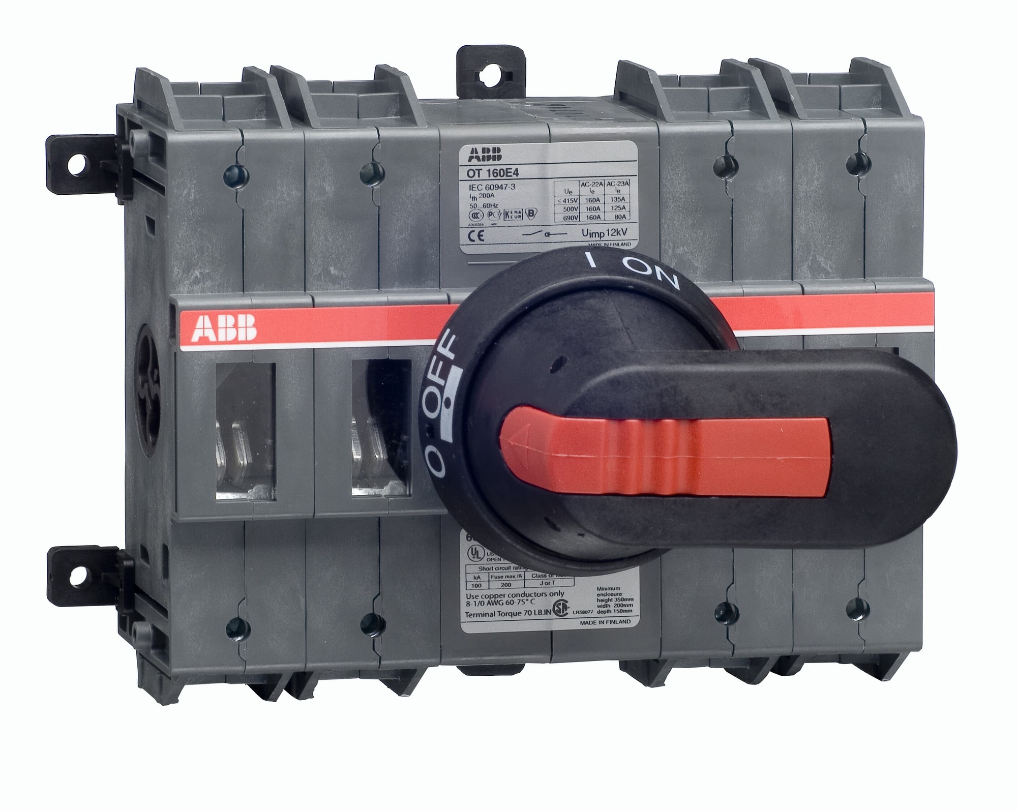 Switch Desconectador 8P 800V 1SCA022259R8060 — ABB — ABB