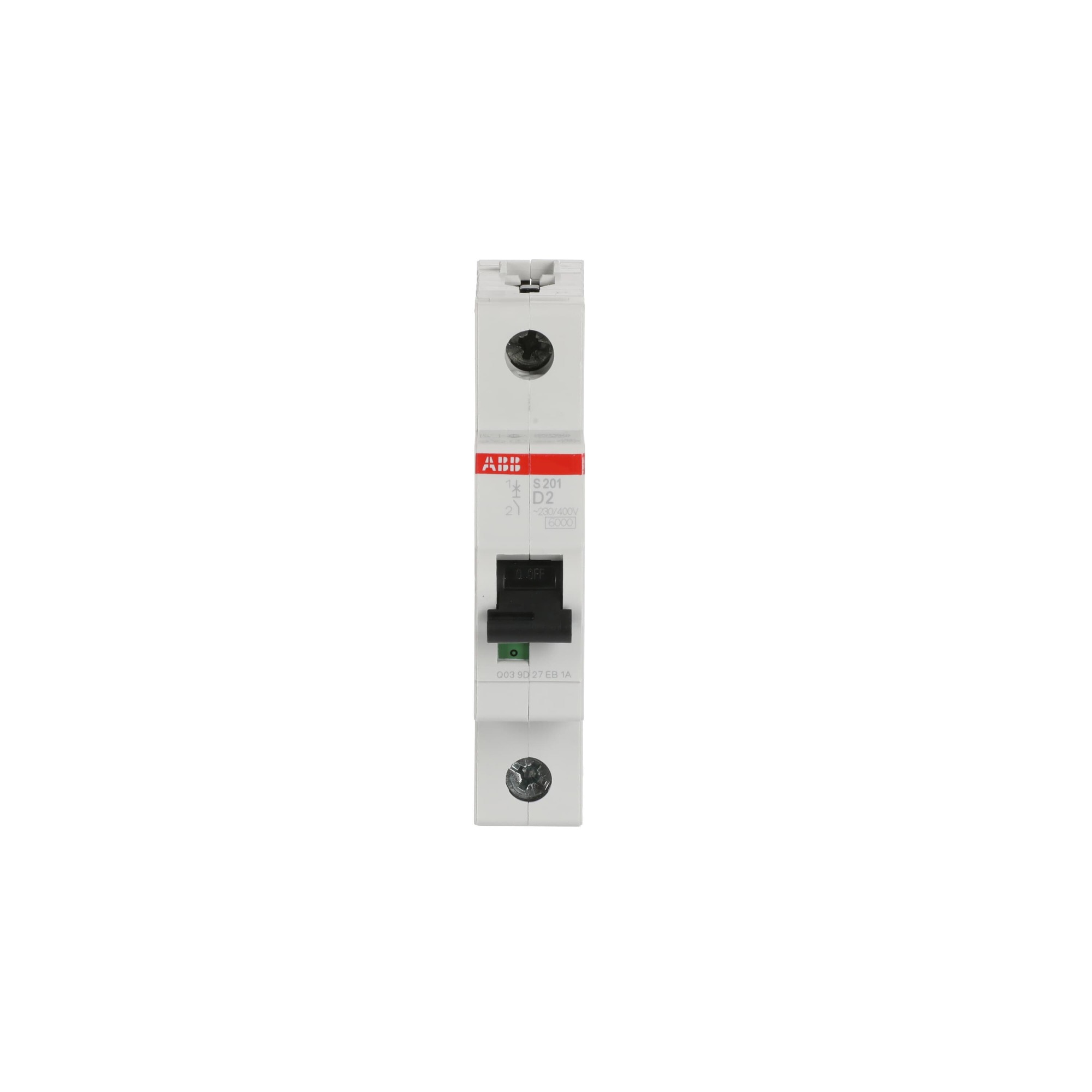 Interruptor automático 1x2A 10kA curva D S200 2CDS251001R0021 ABB — ABB