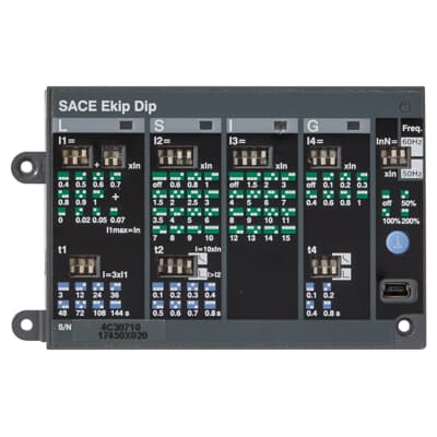 Relé ELECTRONICO EKIP DIP LSI E1.2..E6.2 NEGRO 1SDA107527R1 ABB — ABB